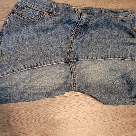 Levi's Jeans 14 S Perfectly Slimming 512 Bootcut High Rise Medium Light Wash - Picture 4 of 12